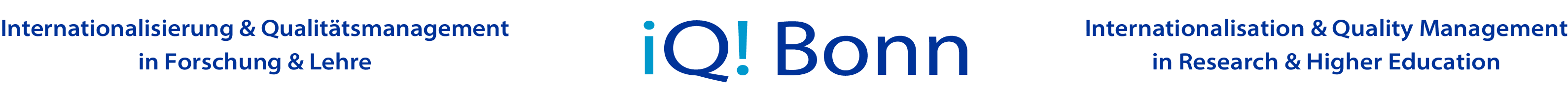 Internationalisierung & Qualitätsmanagement in Forschung & Lehre